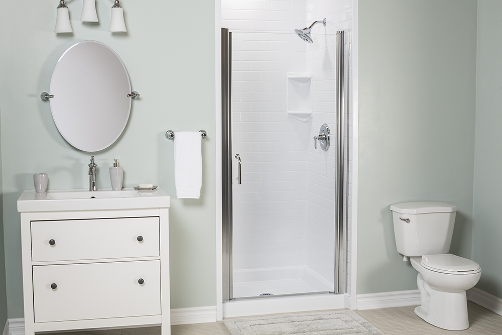 Modern Savona shower setup